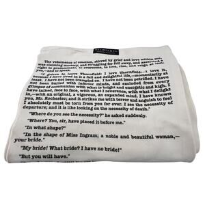 Storiarts Infinity Scarf Jane Erye by Charlotte Bronte Literature Books Library